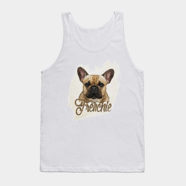 French Bulldog -Frenchie Dog Tank Top by Nartissima